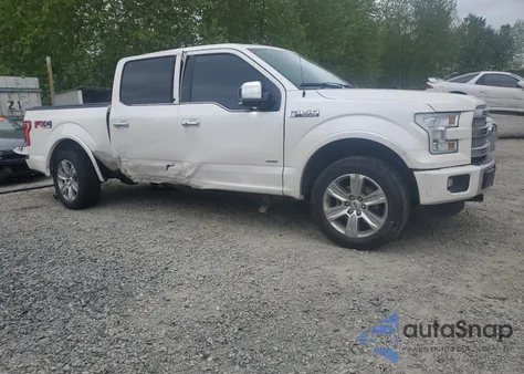 2015 Ford F150 Supercrew из США, поврежденный, VIN 1FTEW1EGXFFC24320
